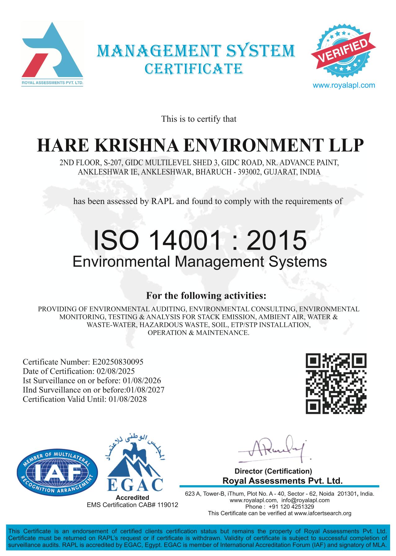 ISO 14001 HKEL-1